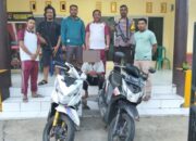 Personil Polsek Rastim Gerak Cepat Evakuasi Spesialis Curanmor Diamuk Massa, Kepergok Curi Sepeda Motor