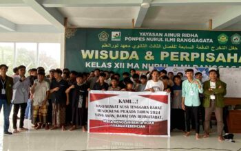 Mahasiswa UNIZAR Mataram Deklarasi Pilkada Damai