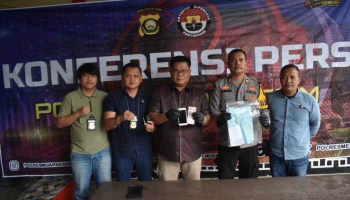 Polres Muara Enim Ungkap 3 Kasus Narkoba dalam Sepekan