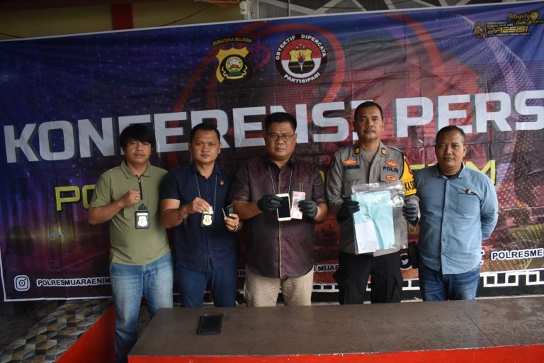 Polres Muara Enim Ungkap 3 Kasus Narkoba dalam Sepekan