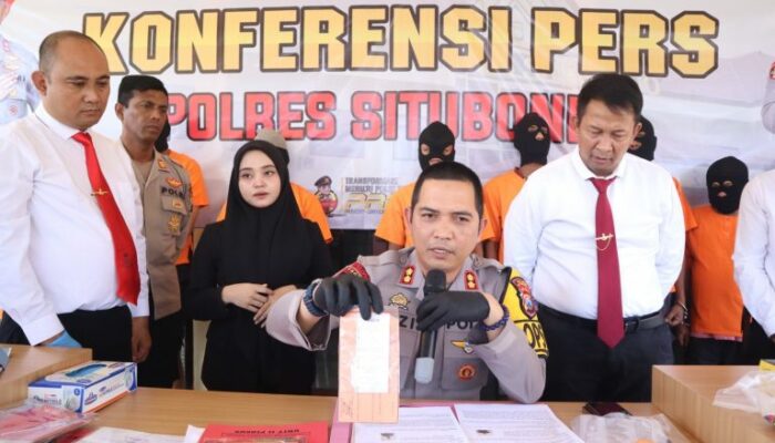 Polres Situbondo Ungkap 4 Kasus Tindak Pidana dalam Seminggu