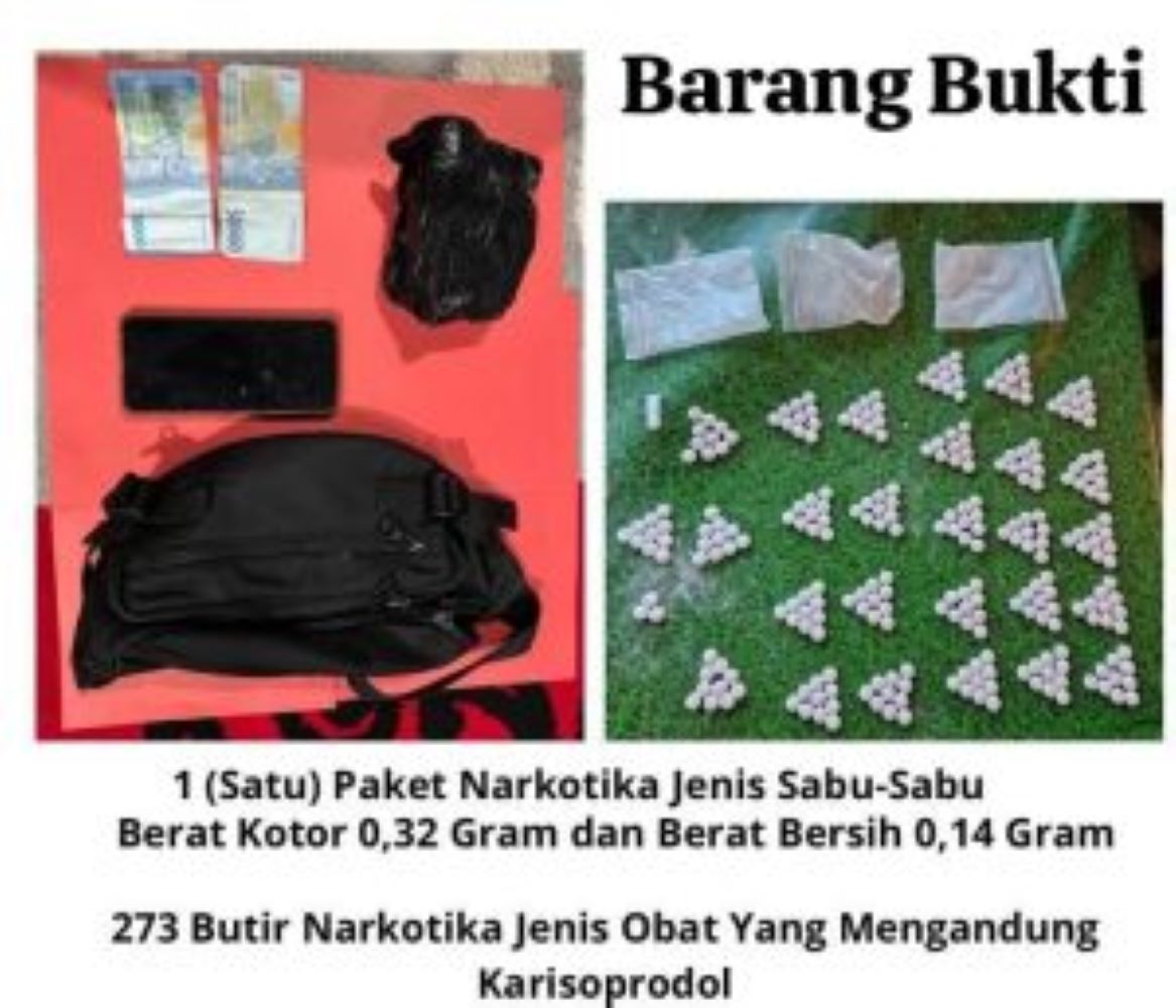 Sabu dan Ratusan Butir Obat Terlarang Disita dari Pengedar di Banjarbaru