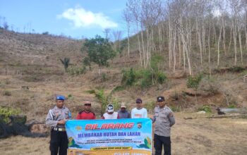 Patroli KRYD Polsek Lembar Jaga Keamanan dan Cegah Kebakaran