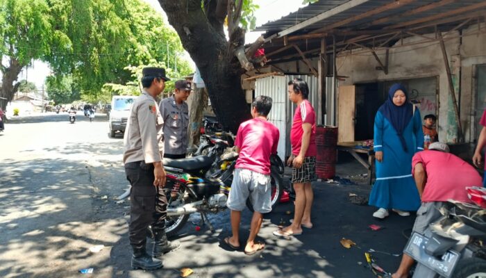 Patroli Polsek Kuripan Tingkatkan Keamanan Menjelang Pemilukada