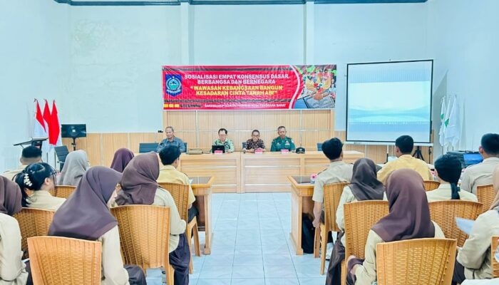 Kesbangpol NTB Gaungkan Nilai Nasionalisme ke Pelajar Lombok Utara