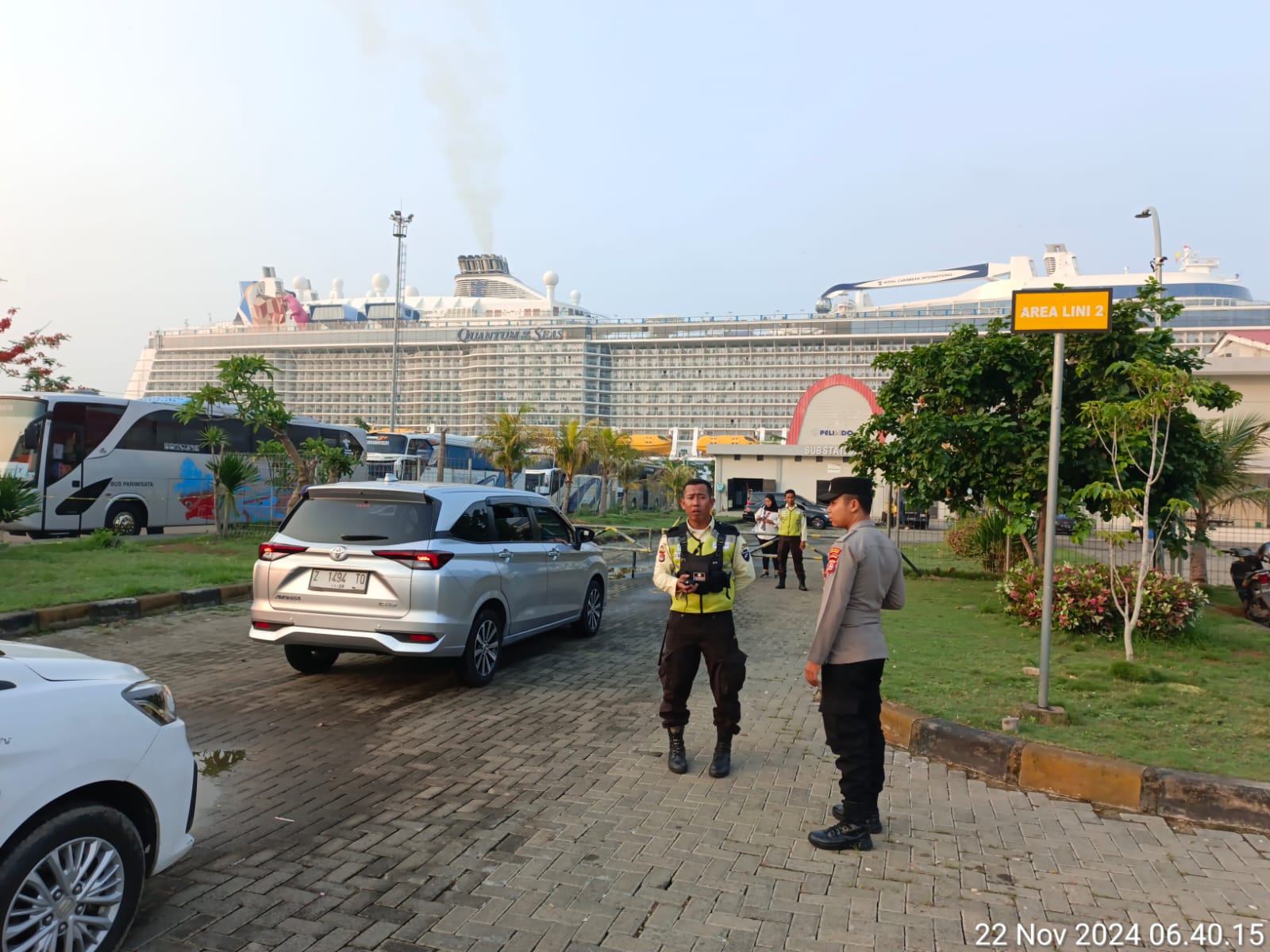 Kapal Pesiar Quantum of the Seas Tiba di Lombok, Keamanan Diperketat!