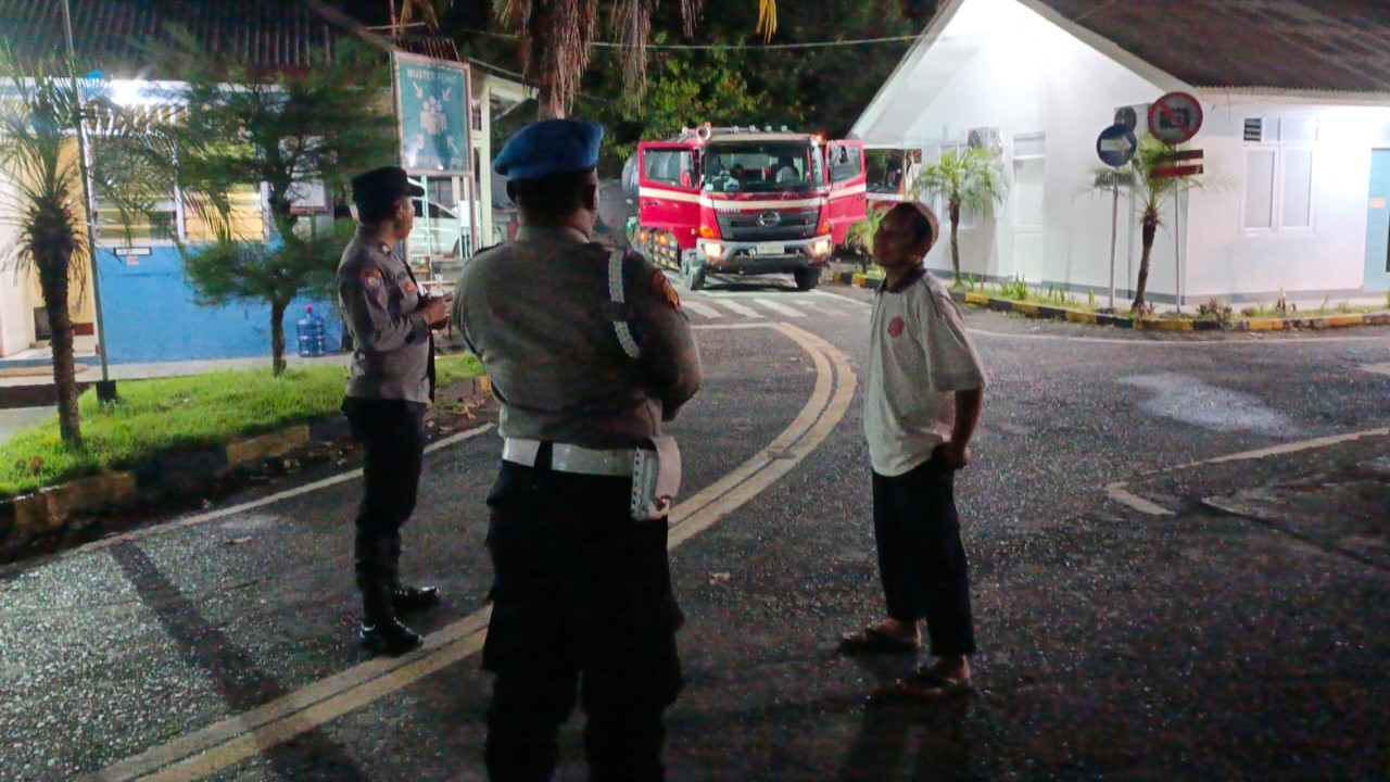 Polsek Kawasan Pelabuhan Lembar Tingkatkan Patroli di Area Objek Vital