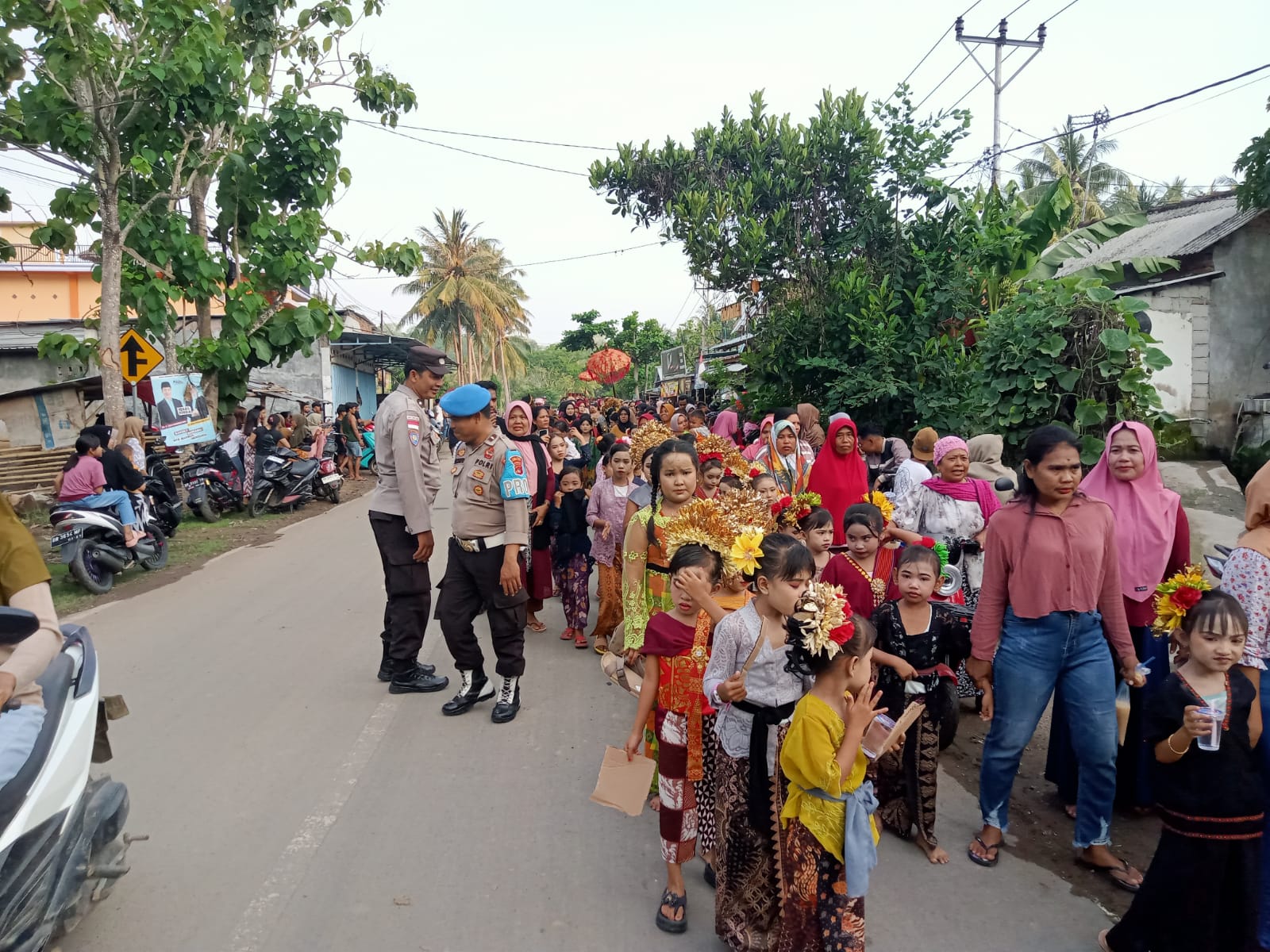 Polsek Sekotong Amankan Tradisi Nyongkolan di Lombok Barat, Kenyamanan Terjamin!