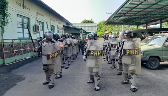 Tingkatkan Kesiagaan, Kodim Mataram Gelar Latihan PHH Jelang Pilkada