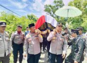 Penghormatan Terakhir: Polres Lombok Barat Lepas Kepergian Bripda Faozan