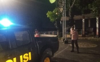 Antisipasi Kejahatan Malam Hari: Patroli Rutin Polsek Batu Layar di Kawasan Vital