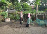 Inspiratif! Bhabinkamtibmas Labuapi Ajak Warga Maksimalkan Lahan Pertanian