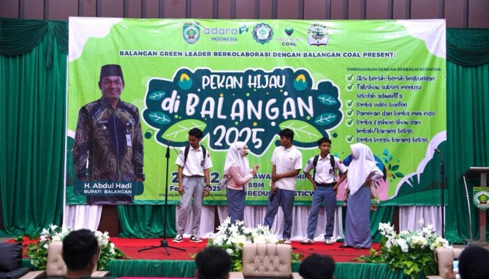 Dukung Sekolah Adiwiyata, Balangan Gelar Pekan Hijau 2025