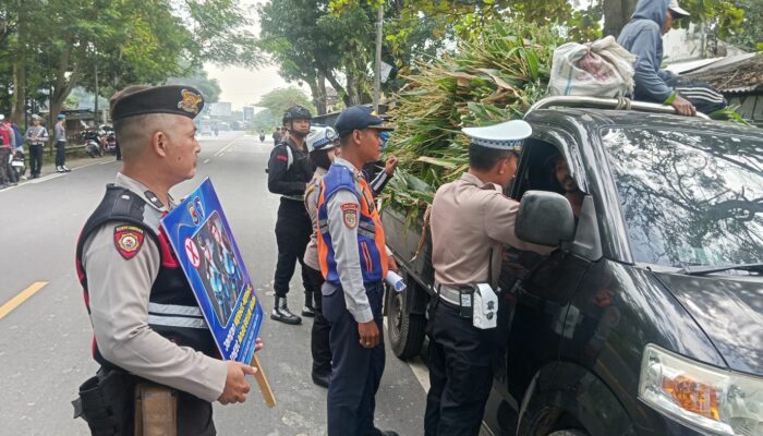 Tekan Angka Kecelakaan, Polres Lobar Gelar Operasi Keselamatan Rinjani 2025