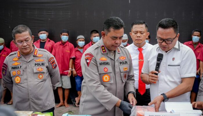 97 Kg Sabu Diamankan, Polda Sumut Bongkar Jaringan Narkoba Laut