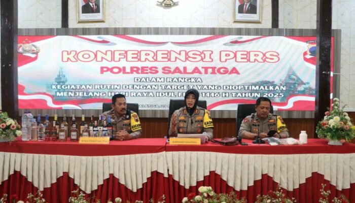 Jelang Idul Fitri, Polres Salatiga Tingkatkan Keamanan Kota