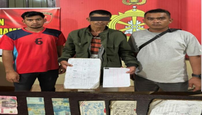 Polisi Sikat Juru Tulis Togel di Dairi, Begini Kronologinya!