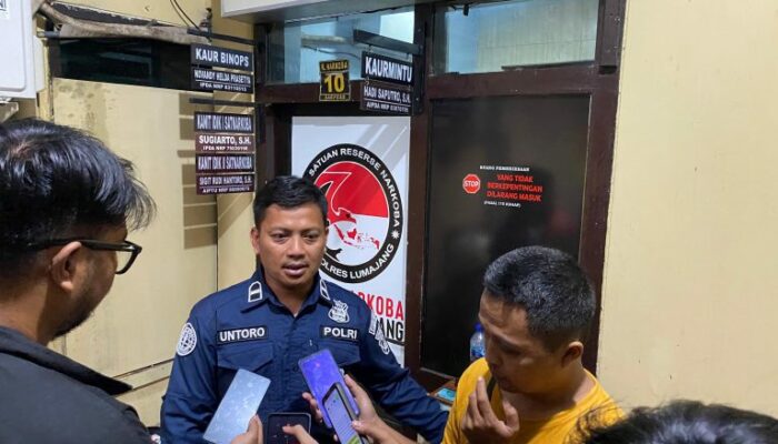 Polres Lumajang Tangkap 5 Pengedar Ganja, 1 Kg Disita!