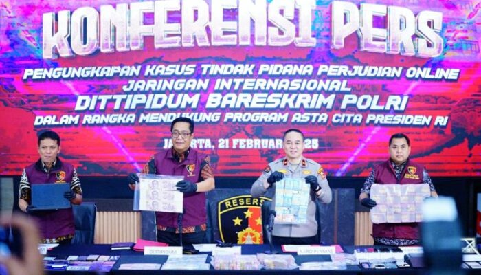 Polri Bongkar Jaringan 1XBET, Uang Rp 11,9 Miliar Disita!