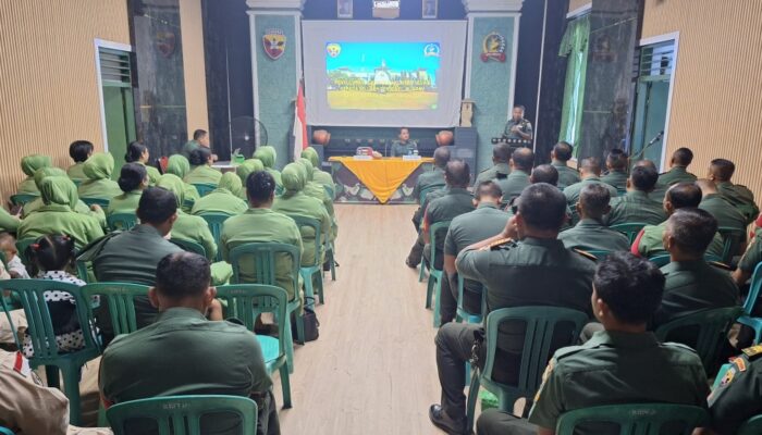 Kodim 1606/Mataram Gelar Penyuluhan Hukum, Tekan Pelanggaran di Lingkungan Militer