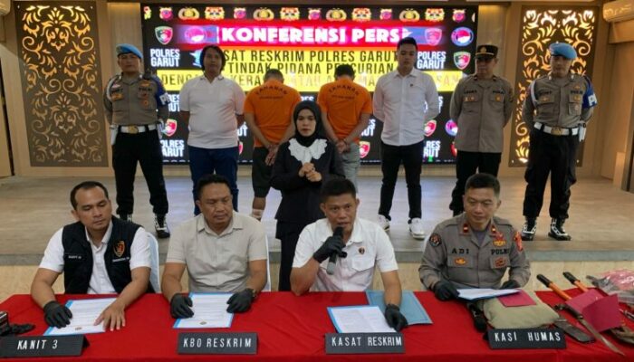 Kasus Perampokan Agen LPG Garut, Dua Pelaku Ditangkap