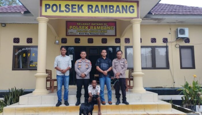 Polisi Tangkap Pencuri Kambing di Muara Enim, Satu Pelaku Masih Buron!