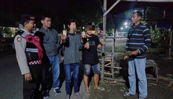 Gaduh di Bulan Ramadan, Dua Pemuda Mabuk Diamankan Polisi