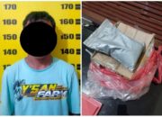 Polsek Kalangbret Tangkap Pemuda Penjual Serbuk Mesiu di Tulungagung