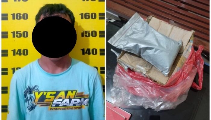 Polsek Kalangbret Tangkap Pemuda Penjual Serbuk Mesiu di Tulungagung