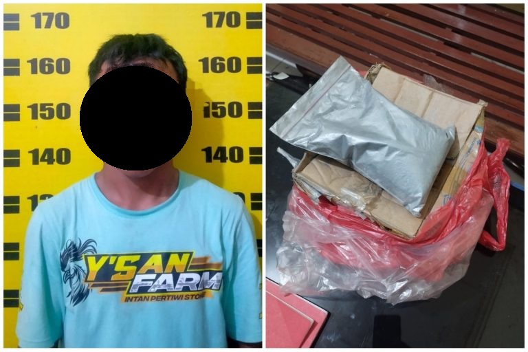 Polsek Kalangbret Tangkap Pemuda Penjual Serbuk Mesiu di Tulungagung