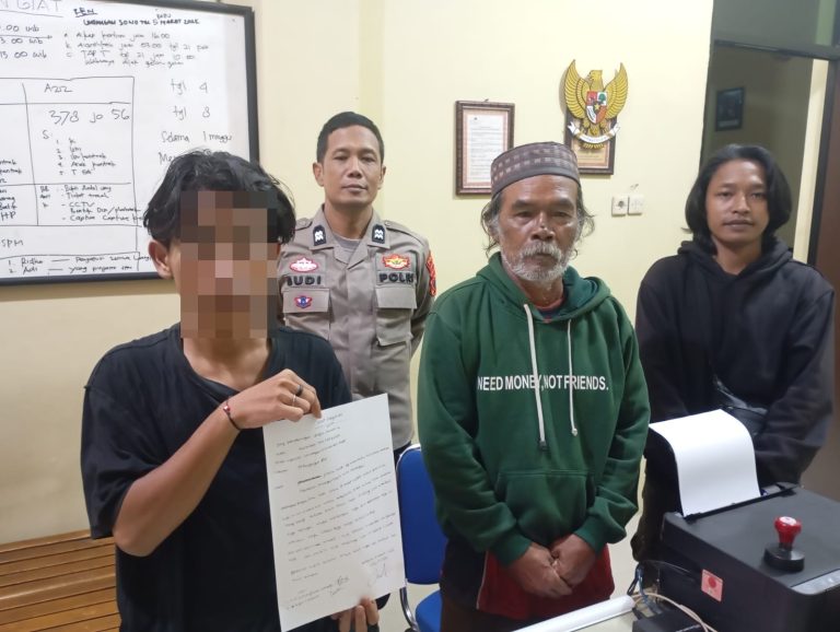 Polisi Gagalkan Perang Sarung di Pekalongan, Satu Pemuda Diamankan