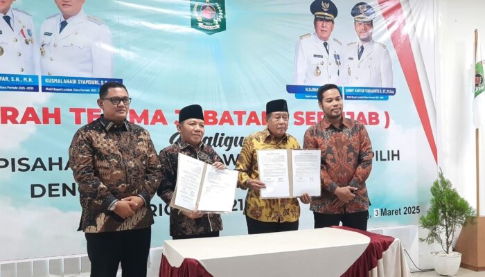 Serah Terima Jabatan Bupati KLU: Awal Baru Menuju Kemajuan 