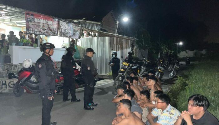 Tim Black Mamba Bertindak! Balap Liar di Boyolali Puluhan Motor Disita