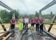 Jembatan Noyo Ambruk Diterjang Banjir, Nias Barat Lumpuh Total