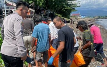 Identitas Mayat Perempuan di Pantai Manado Masih Misteri