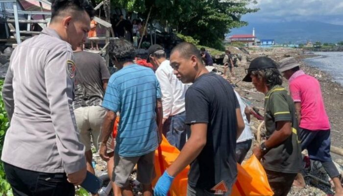 Identitas Mayat Perempuan di Pantai Manado Masih Misteri