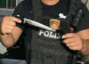 Tim Tarsius Polres Bitung Tangkap Pemuda Bawa Pisau Badik