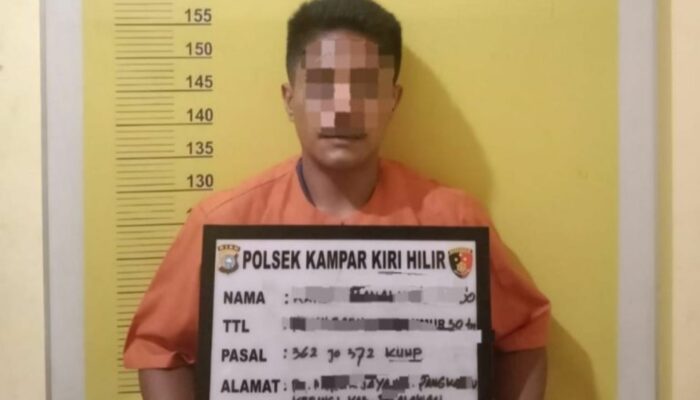 Gerak Cepat Polisi Ungkap Pencurian Motor di Kampar Kiri Hilir