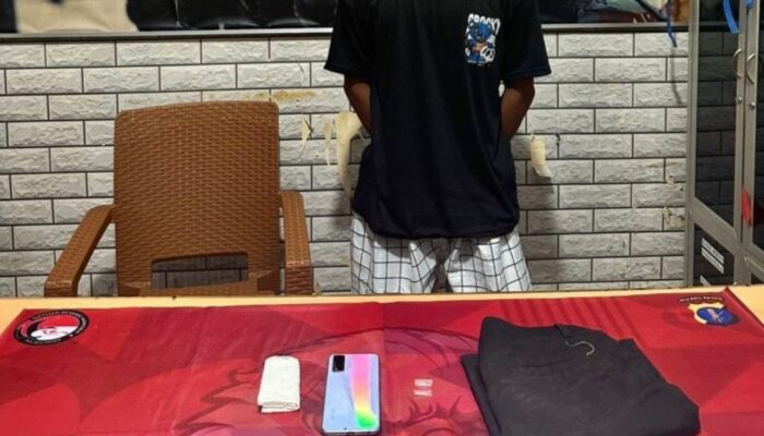 Tersangka Pengedar Sabu Ditangkap di Desa Senaken, Paser