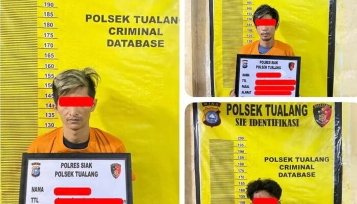 Penggelapan Motor di Siak Dibongkar, Pelaku dan Penadah Ditangkap