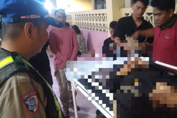 Motor vs Mobil di Malalayang, Satu Tewas di Tempat