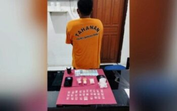Polres Bangka Barat Tangkap Pengedar Sabu 8,36 Gram di Tempilang