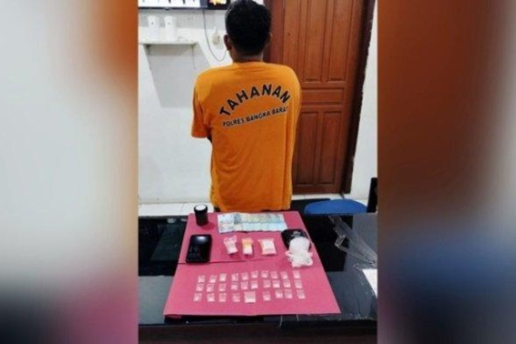 Polres Bangka Barat Tangkap Pengedar Sabu 8,36 Gram di Tempilang