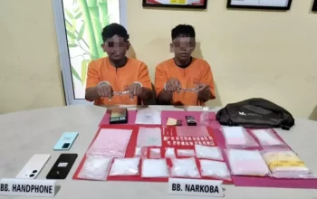 Bandar Narkoba Diringkus di Kampar dan Pekanbaru, Polisi Sita Sabu dan Pil Ekstasi