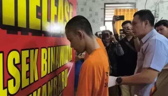 Dua Remaja Geng Motor Ditangkap Usai Aksi Kekerasan di Pekanbaru