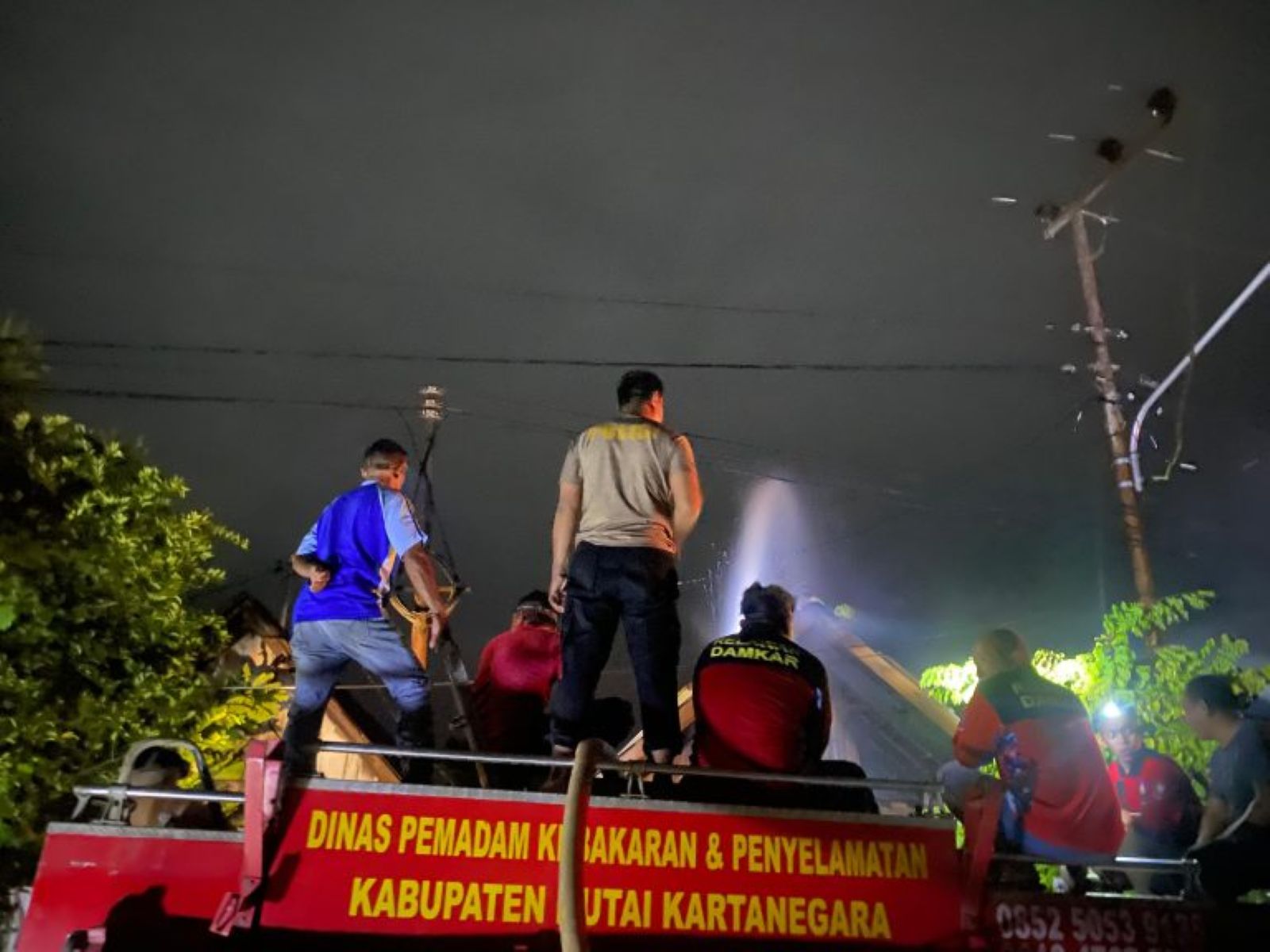 Kebakaran Hebat di Sebulu, Kerugian Capai Rp500 Juta!