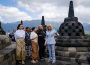 Presiden Prancis Apresiasi Warisan Budaya Indonesia di Borobudur