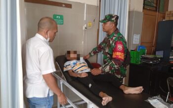 Aksi Heroik Babinsa Selamatkan Bocah Tenggelam di Senggigi