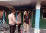 Rumah Imam Masjid di Tapanuli Selatan Terbakar
