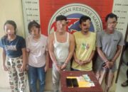 Polres Palas Gerebek Sarang Narkoba di Bulu Sonik, Lima Orang Ditangkap